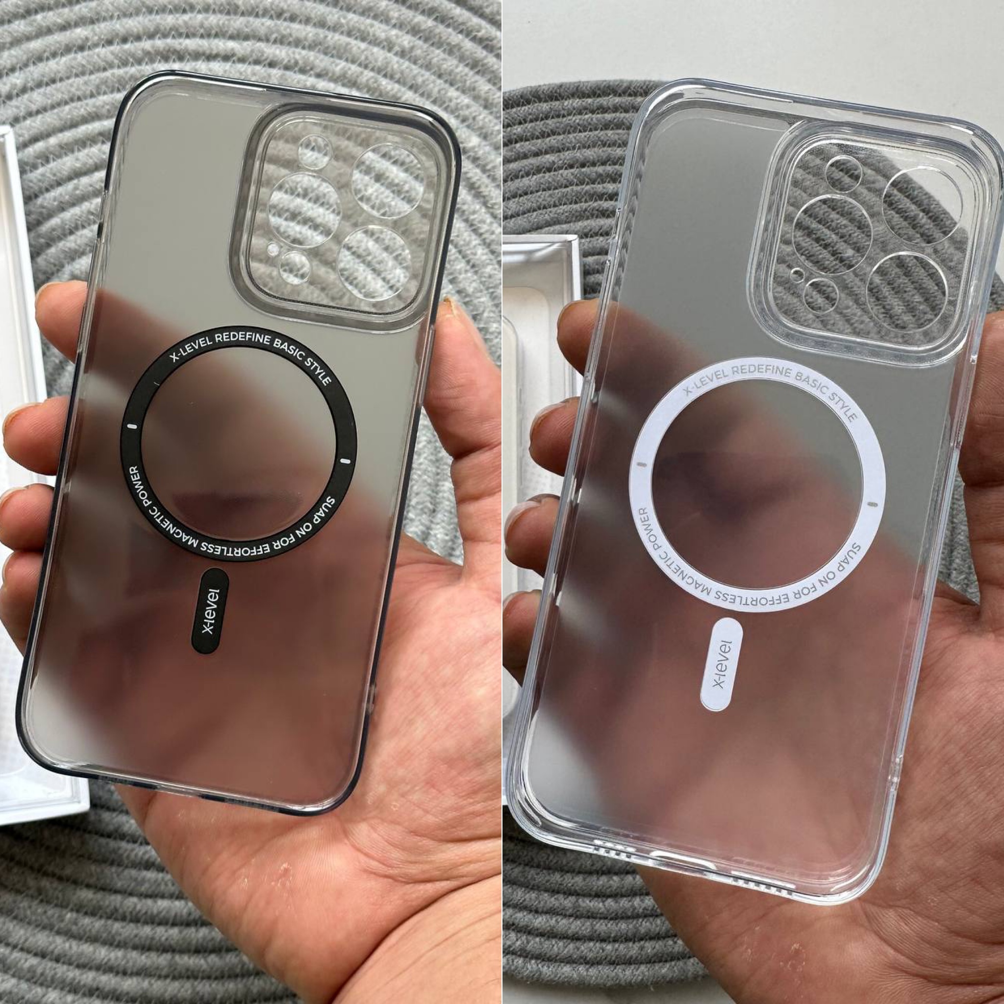 قاب X-Level Eagle Eye Glass پشت مات دور نرم ایکس لول آیفون Iphone